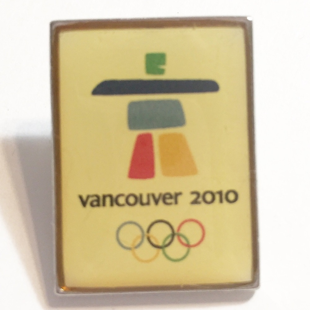 Vancouver olympics 2010 games city enamel pin